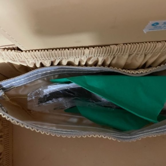 Samsonite Vintage Train Case 1960s Butter Yellow Silhouette Elevated Picnic - Picture 7 of 16